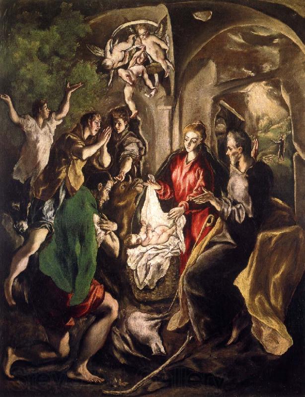 El Greco The Adoratin of the Shepherds France oil painting art